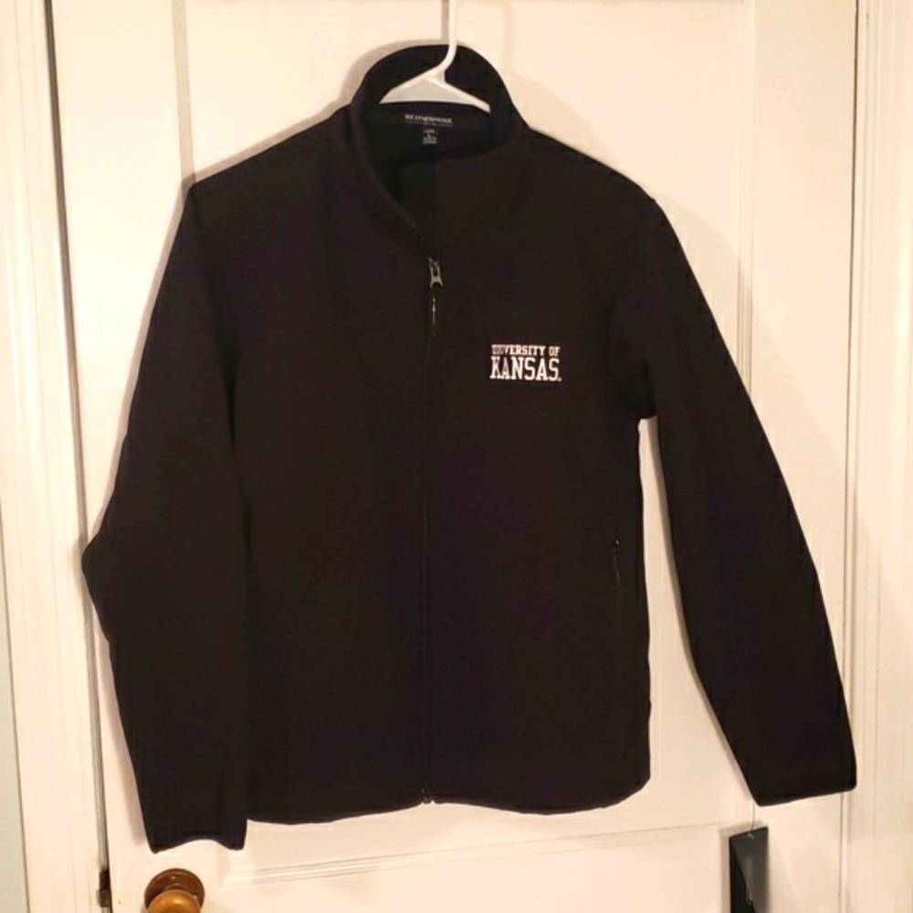 University of Kansas Rain Jacket NWT, Size L